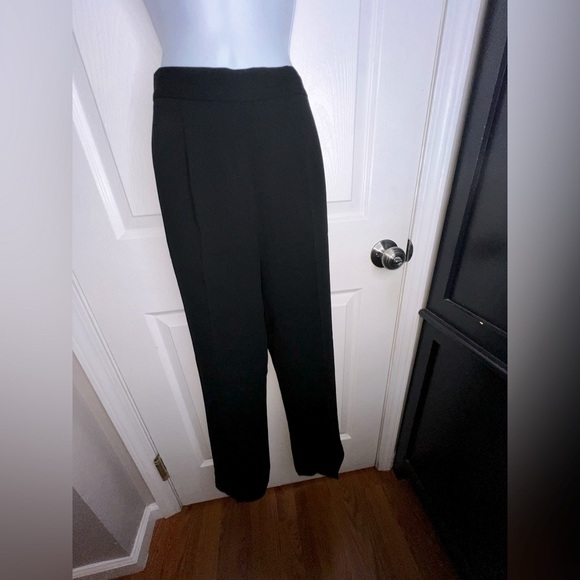 Alex Garfield Garfield & Marks Women’s 2 Black Ribbed Trouser Dress Pants XS - Picture 7 of 9